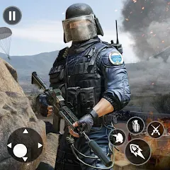 Скачать взлом Gun Shooting Games Fps Offline  [МОД Много монет] на Андроид