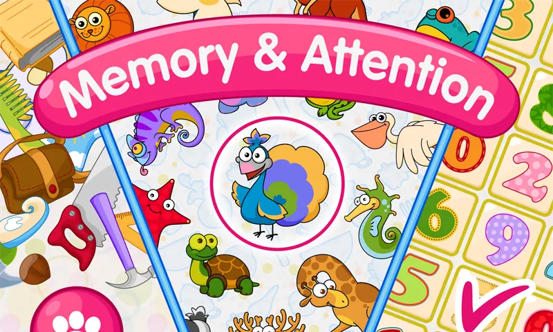 Memory & Attention Training  [МОД Menu] Screenshot 1