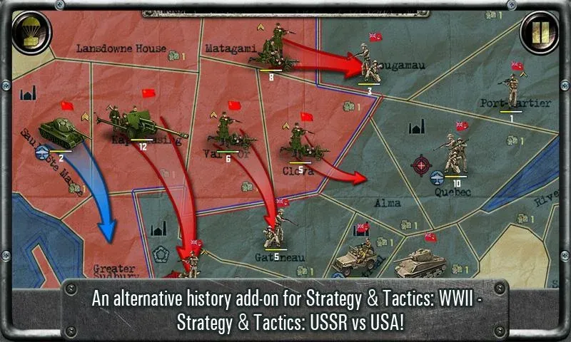 Strategy & Tactics－USSR vs USA  [МОД Бесконечные монеты] Screenshot 1