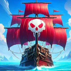 Скачать взлом Pirate Ships・Build and Fight  [МОД Бесконечные деньги] на Андроид