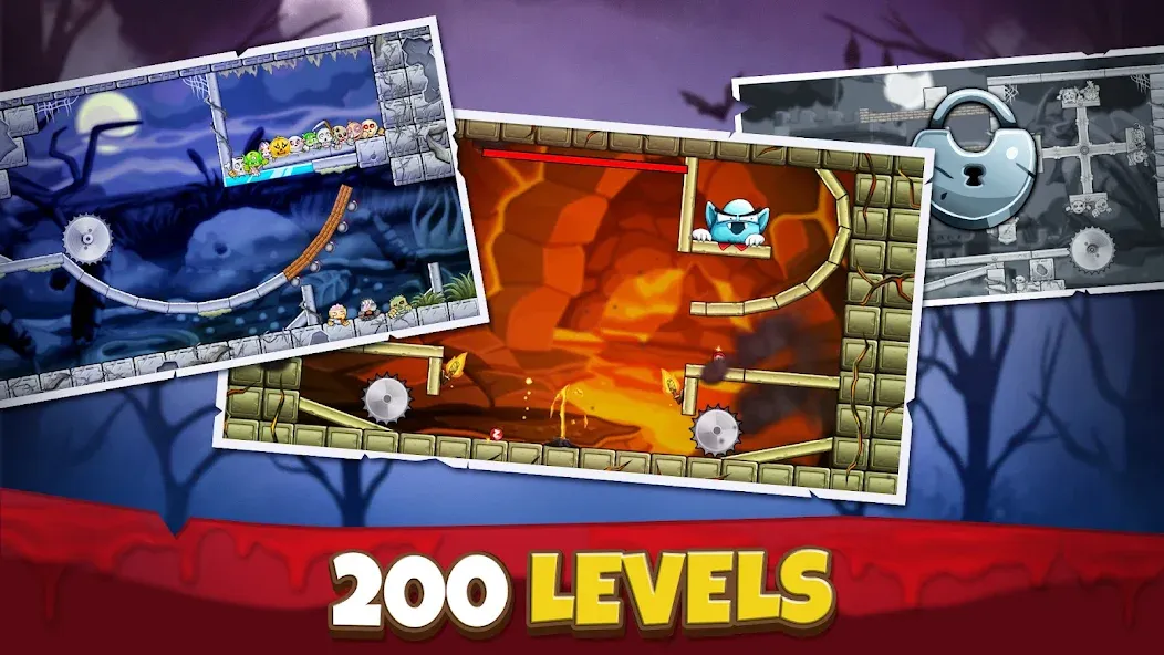 Crush the Monsters：Foul Puzzle  [МОД Unlimited Money] Screenshot 4