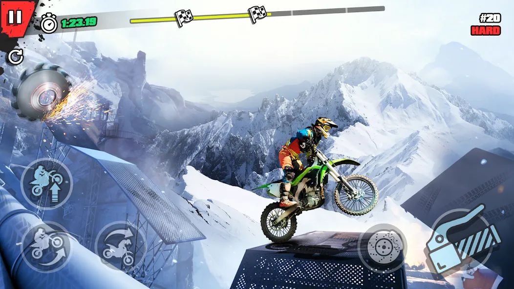 Trial Mania: Dirt Bike Games (Трайал Мания)  [МОД Menu] Screenshot 3