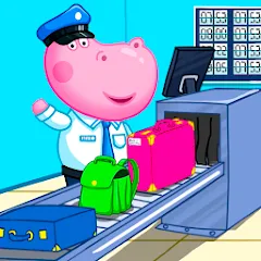 Скачать взлом Hippo: Airport Profession Game [МОД Unlocked] на Андроид