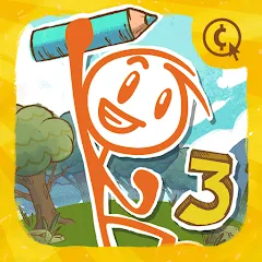 Скачать взлом Draw a Stickman: EPIC 3 (Нарисуй палочного человечка)  [МОД Много денег] на Андроид