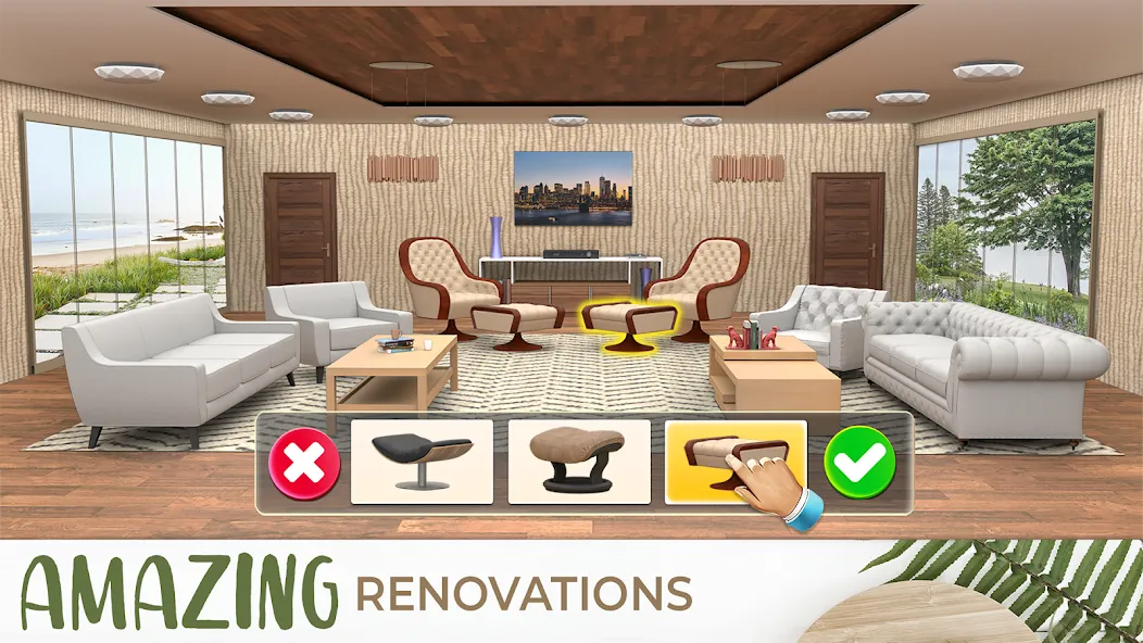 My Home Makeover Design: Games (Мой дизайн ремонта дома)  [МОД Меню] Screenshot 4