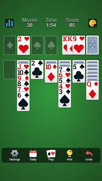 Classic Solitaire - Klondike (Солитер Клондайк Классик)  [МОД Menu] Screenshot 2