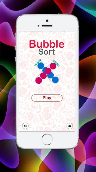 Bubble sort bubbling maker fun (Бабл сорт бабл макер фан)  [МОД Много монет] Screenshot 2