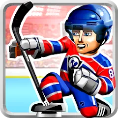 Скачать взлом BIG WIN Hockey (БИГ ВИН Хоккей)  [МОД Menu] на Андроид