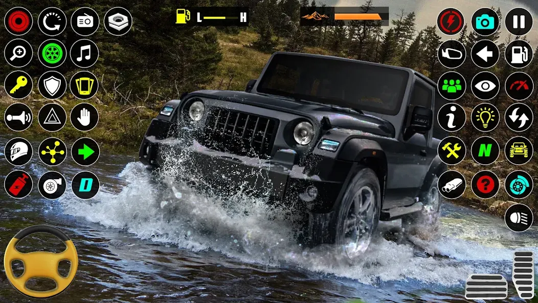 Offroad SUV: 4x4 Driving Game. (Оффроуд внедорожник)  [МОД Menu] Screenshot 1