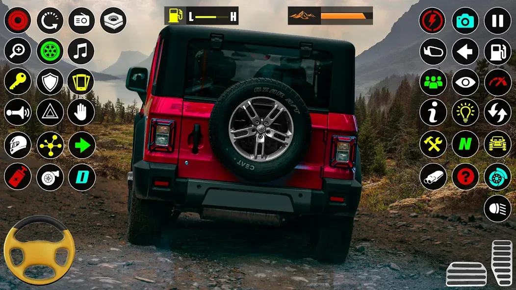 Offroad SUV: 4x4 Driving Game. (Оффроуд внедорожник)  [МОД Menu] Screenshot 4