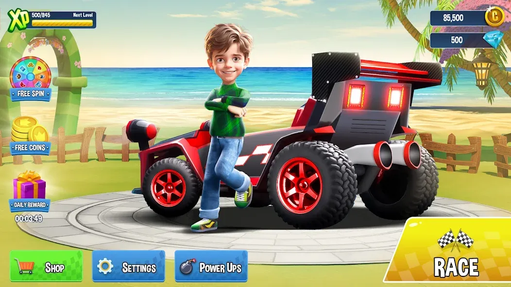 Mini Car Racing Game Legends  [МОД Menu] Screenshot 4