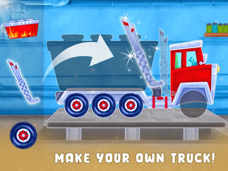 Oil Tanker Truck Games  [МОД Много монет] Screenshot 1