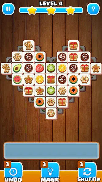 Tile Match Sweet -Triple Match  [МОД Бесконечные монеты] Screenshot 1