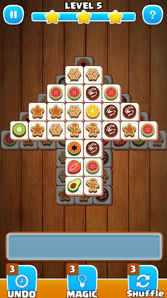 Tile Match Sweet -Triple Match  [МОД Бесконечные монеты] Screenshot 2