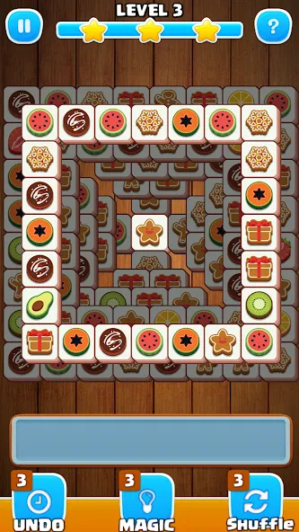 Tile Match Sweet -Triple Match  [МОД Бесконечные монеты] Screenshot 3