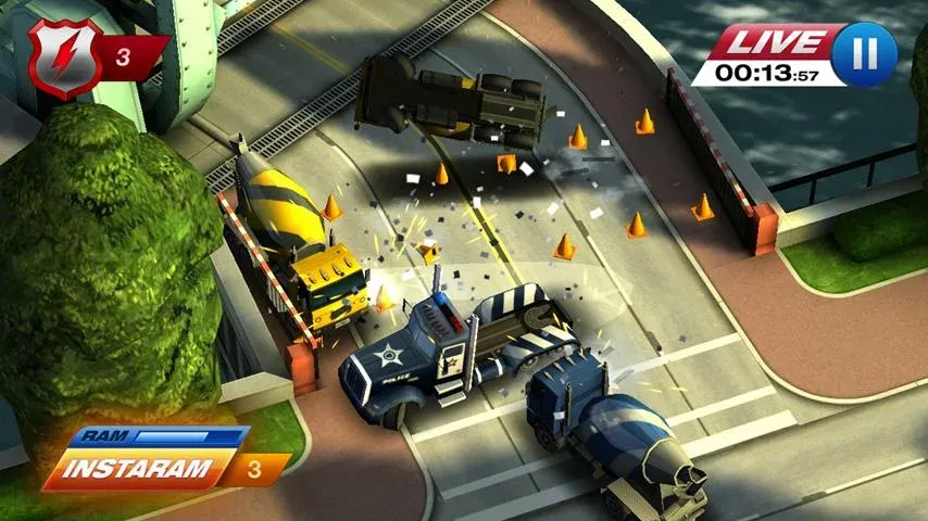 Smash Cops Heat (Смеш копс хит)  [МОД Unlocked] Screenshot 2
