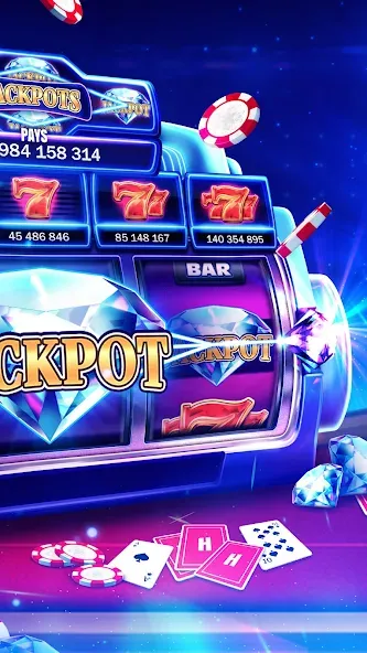 Huuuge Casino Slots Vegas 777 (Хьюдж Казино Слотс Вегас 777)  [МОД Unlimited Money] Screenshot 2