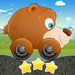 Скачать взлом Racing car game for kids [МОД Бесконечные деньги] на Андроид