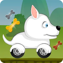 Скачать взлом Racing games for kids - Dogs  [МОД Бесконечные монеты] на Андроид