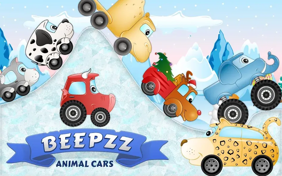 Kids Car Racing game – Beepzz  [МОД Unlocked] Screenshot 1