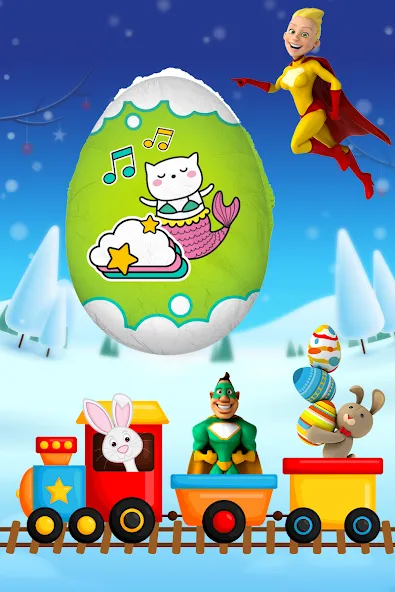 Surprise Eggs - Toddler games  [МОД Меню] Screenshot 4