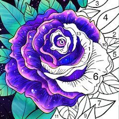 Скачать взлом Coloring Book: Color by Number (Колоринг Бук)  [МОД Бесконечные деньги] на Андроид