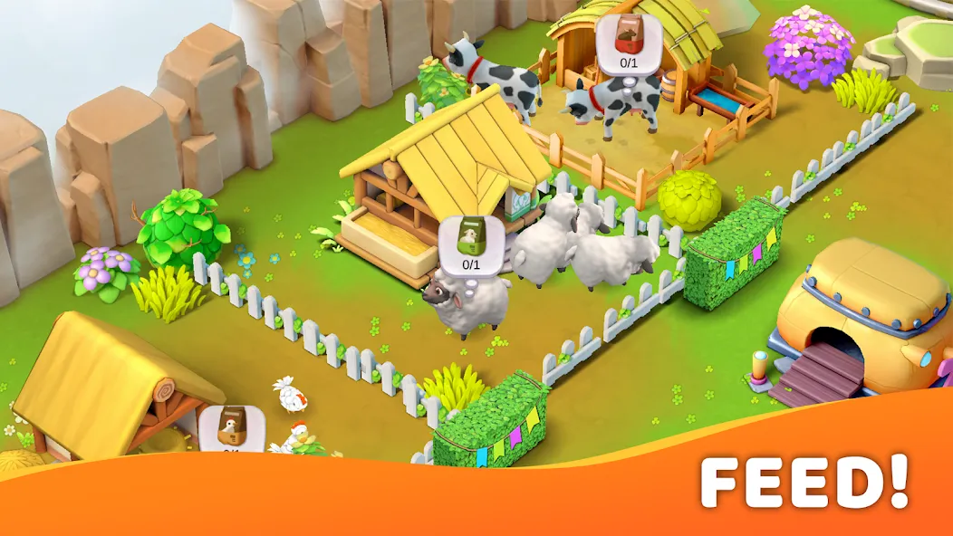 Island Farm Adventure (Айленд Фарм Адвенчер)  [МОД Много монет] Screenshot 5