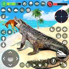 Скачать взлом Crocodile Games: Animal Games [МОД Много денег] на Андроид