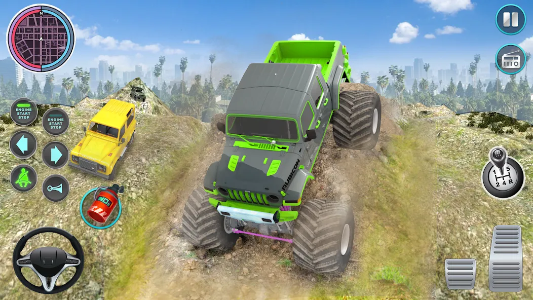 Monster Truck Off Road Racing  [МОД Много денег] Screenshot 2