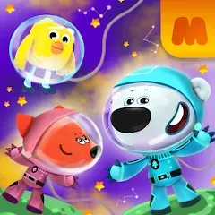 Скачать взлом Be-be-bears in space [МОД Unlocked] на Андроид