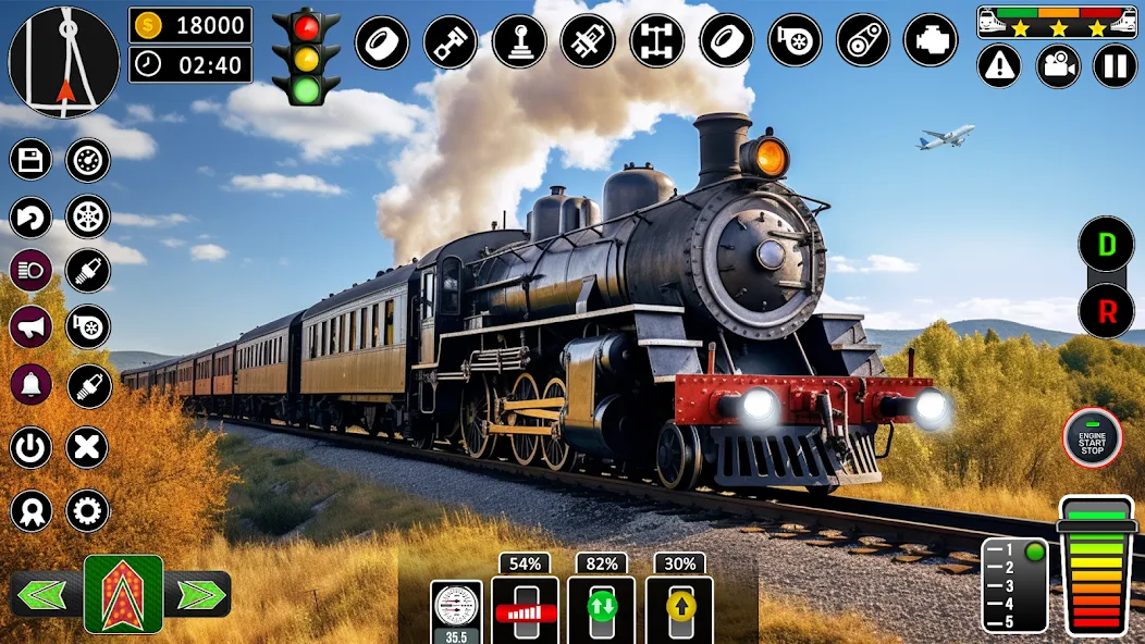 City Train Games Driver Sim 3D  [МОД Unlocked] Screenshot 3