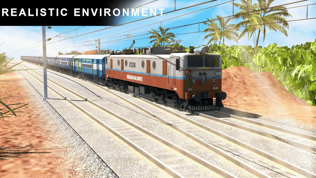 Indian Railway Train Simulator (Индийский Железнодорожный Поезд Симулятор)  [МОД Меню] Screenshot 5