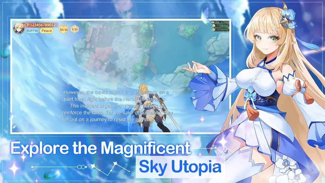 Sky Utopia (Скай Утопия)  [МОД Много денег] Screenshot 2