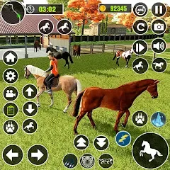 Скачать взлом My Horse Herd Care Simulator (Мой симулятор ухода за стадом лошадей)  [МОД Unlocked] на Андроид
