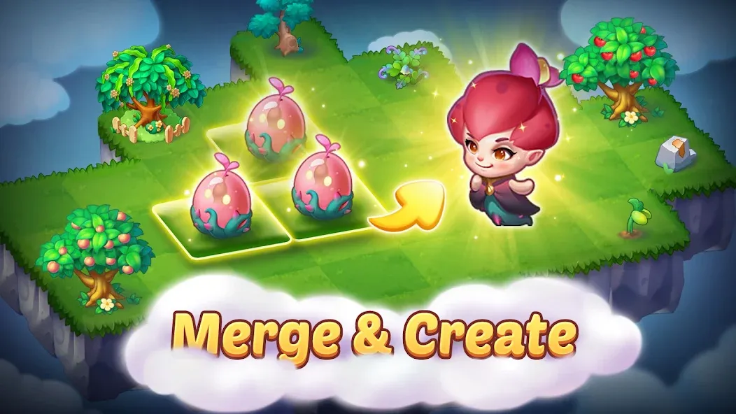 Merge Tales - Merge 3 Puzzles  [МОД Бесконечные монеты] Screenshot 1