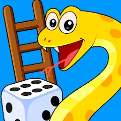 Скачать взлом Snake and Ladder Games [МОД Бесконечные деньги] на Андроид