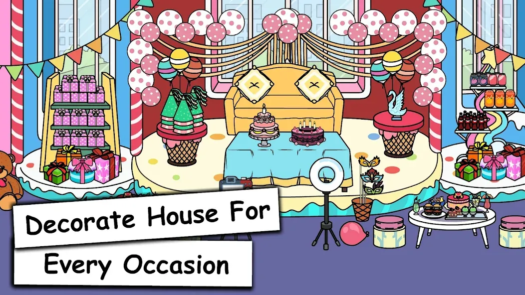 Tizi Town: My Princess Games  [МОД Бесконечные монеты] Screenshot 5