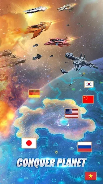 Galaxy Battleship (Гэлакси Батлшип)  [МОД Бесконечные монеты] Screenshot 4