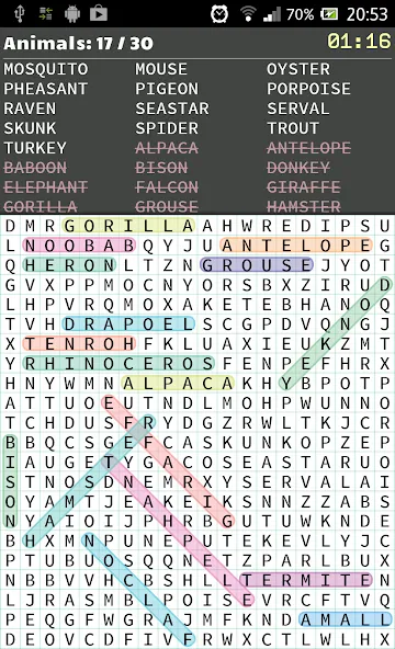 Word Search (Уорд Срч)  [МОД Menu] Screenshot 2