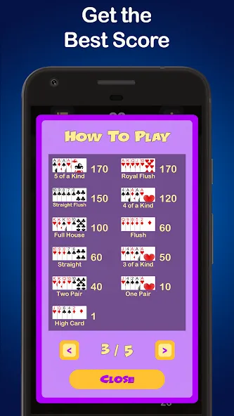 Puzzle Poker Joker's Wild  [МОД Бесконечные деньги] Screenshot 5