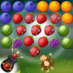 Скачать взлом Fruits Shooter Pop (Фрутс Шутер Поп)  [МОД Все открыто] на Андроид