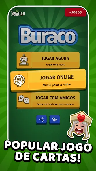 Buraco Jogatina: Card Games (Бурако Жогатина)  [МОД Unlimited Money] Screenshot 2