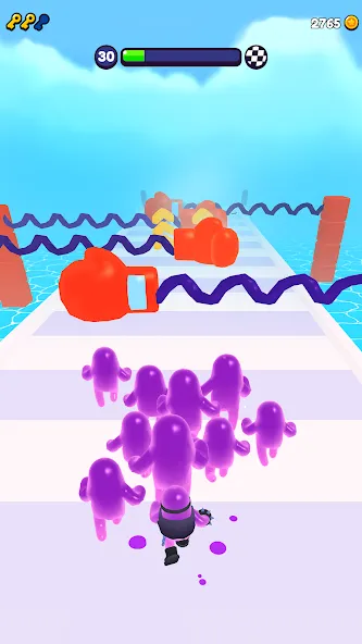 Join Blob Clash 3D: Mob Runner (Джойн Блоб Клаш 3D)  [МОД Menu] Screenshot 2