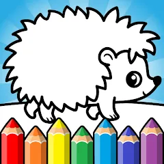 Скачать взлом Easy coloring book for kids  [МОД Все открыто] на Андроид