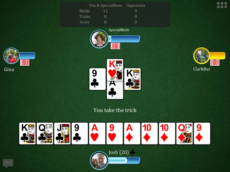 Pinochle.Net  [МОД Много монет] Screenshot 5