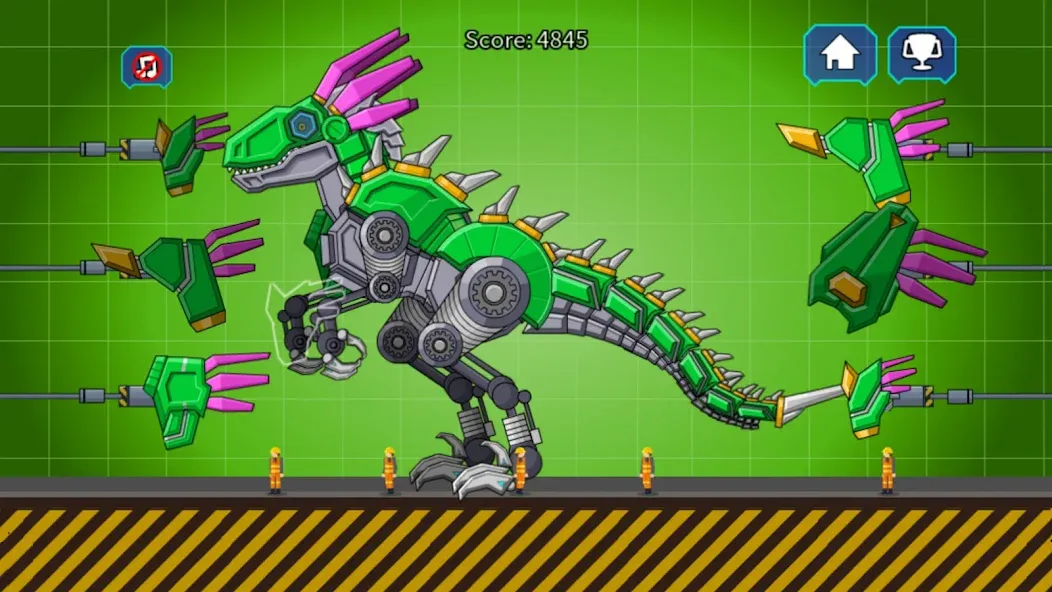 Velociraptor Rex Dino Robot (Велоцираптор Рекс Дино Робот)  [МОД Бесконечные деньги] Screenshot 5