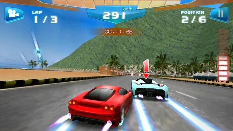 Fast Racing 3D  [МОД Все открыто] Screenshot 2