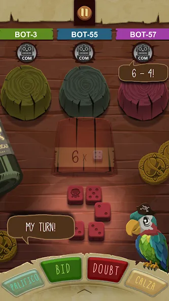 Pirate's Dice  [МОД Много монет] Screenshot 3