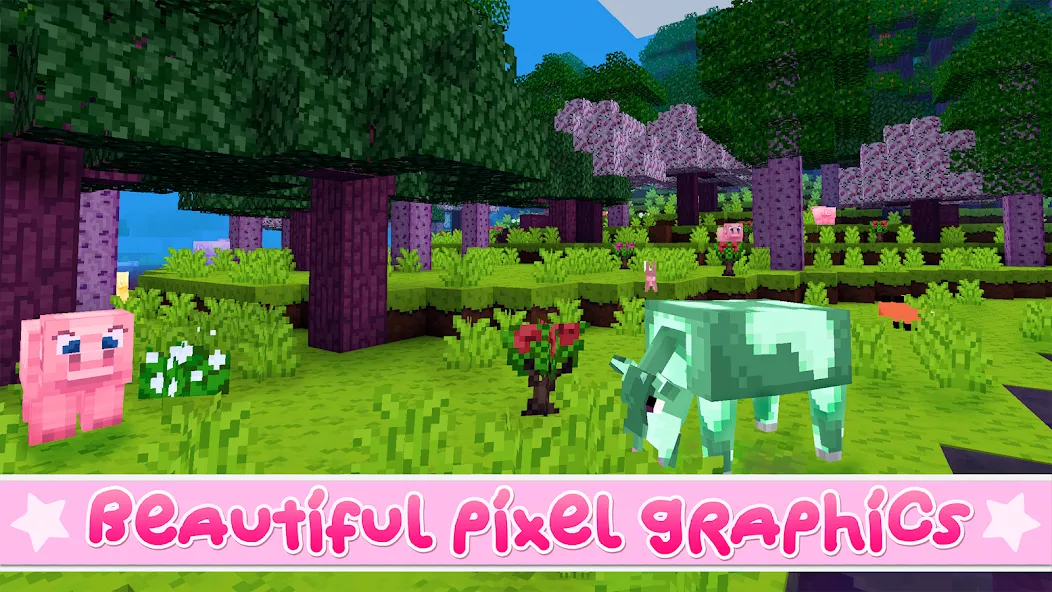 Kawaii World - Craft and Build (Кавайи Ворлд)  [МОД Много монет] Screenshot 4