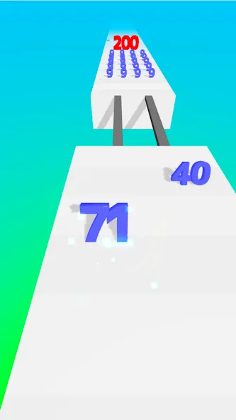 Number Master: Run and merge (Намбер Мастер)  [МОД Unlocked] Screenshot 3